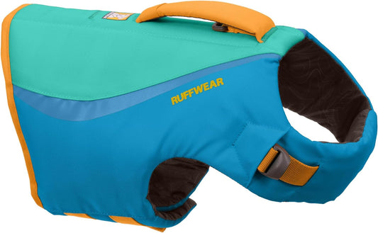 , Float Coat Dog Life Jacket, Swimming Safety Vest with Handle, Blue Dusk, X-Small